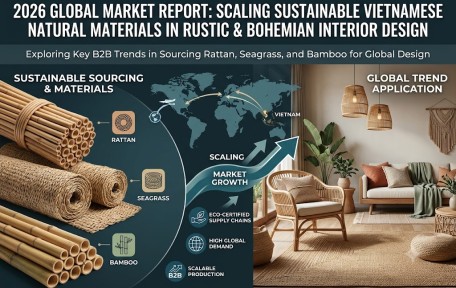 2026 Global Market Report: Scaling Sustainable Vietnamese Natural Materials in Rustic & Bohemian Interior Design